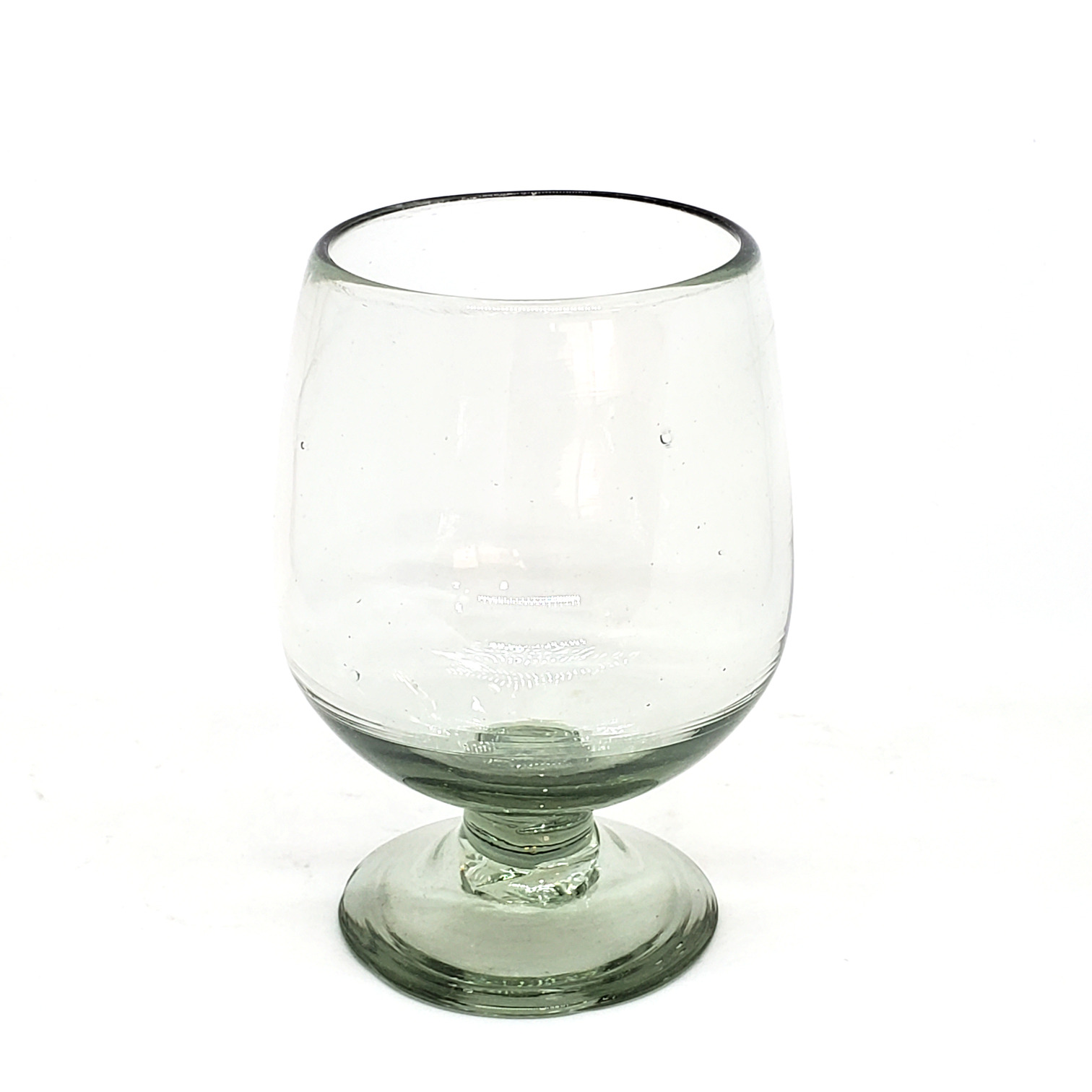MEXICAN GLASSWARE / Clear Large Cognac Glasses (set of 6)
